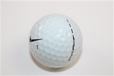 Tiger Woods Game Used & Marked Nike 1 'Tiger' Golf Ball