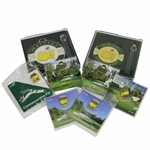 2005 & 2010 Masters Bag Tag with Six (6) Commemorative Pins - 2004, 2005(x2), 2008 & 2010(x2)