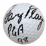 Gary Player Signed 1998 PGA Titleist Golf Ball with Inscription & COA JSA ALOA