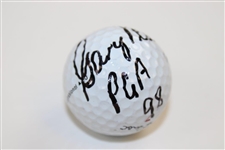 Gary Player Signed 1998 PGA Titleist Golf Ball with Inscription & COA JSA ALOA