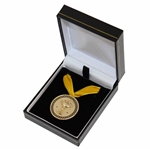 1967 Ryder Cup at The Champions Club 14k Gold Inscribed Medal Presented to Team Members
