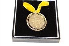 1967 Ryder Cup at The Champions Club 14k Gold Inscribed Medal Presented to Team Members