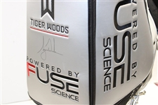 Tiger Woods Signed Personal Issued FUSE Science Logo Full Size Golf Bag JSA ALOA
