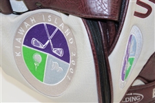 2001 Warburg Cup at Kiawah Full Team Signed UBS Warburg Cup Full Size Golf Bag JSA ALOA