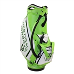 John Daly Signed Vibrant Green & White Vertical Groove Logo Full Size Golf Bag PSA #AM26959
