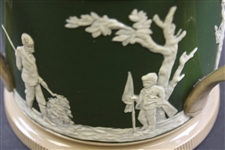 Copeland Spode Three Handled Ceramic Mug With Time-Period Golf Scene