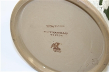 Copeland Spode Three Handled Ceramic Mug With Time-Period Golf Scene