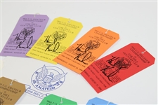 US Amateur Champ Hank Kuenhne Signed 1998 Full Week Ticket Set JSA ALOA