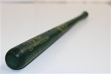 Charles Coody Personal 1971 Hillerich & Bradley Commemorative Mini Green Bat
