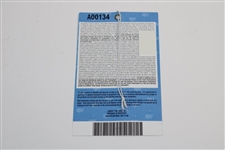 2012 Masters Tournament Sunday Ticket #A00134 - Bubba Watson Winner