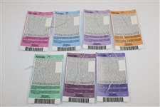 2019 Masters Tournament Monday- Sunday Ticket Set - Tiger Woods Winner
