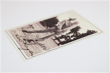 Ben Hogan Signed 'Ben Hogan Career Highlights' Golf Card JSA ALOA