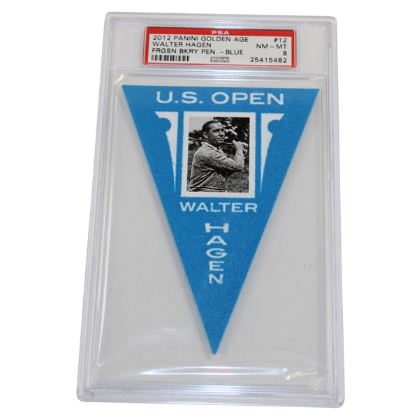Walter HagenUS Open Panini Ferguson Bakery Card PSA Slabbed & Graded NM-MT #25415482