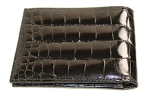 Bobby Jones Co. Crocodile Billfold Wllet - New in Box with Bag