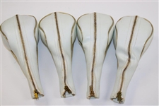 Classic Ajay Custom King Head Wieighted & Warm-Up Head Covers Unused in Box Display