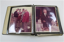 Donald E. Padgett's 1973 Ryder Cup Team Matches Personal Photo Album with Fifty (50) 8x10 Photos