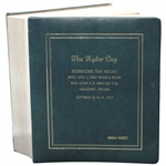Donald Padgetts 1977 Ryder Cup Team Matches Personal Photo Album with Fifty (50) 8x10 Photos