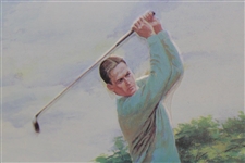 Metal 'The Champion' Bobby Jones Post Swing Dom Lupo Sign