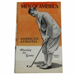 1929 Bobby Jones Cover Men of America No. 35 Sports Booklet