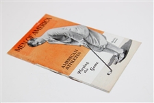 1929 Bobby Jones Cover 'Men of America' No. 35 Sports Booklet