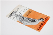 1929 Bobby Jones Cover 'Men of America' No. 35 Sports Booklet