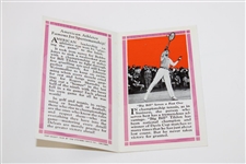 1929 Bobby Jones Cover 'Men of America' No. 35 Sports Booklet