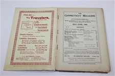 1900 The Connecticut Magazine Vol. V1 No. 4 Magazine - Great Golf Content & Lady Golfer Cover