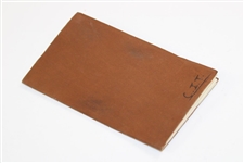 1926 'The Way of a Caddie with a Man' by Bob Davis with Leather Cover & Owners Initials