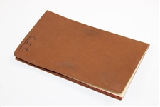 1926 'The Way of a Caddie with a Man' by Bob Davis with Leather Cover & Owners Initials