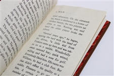 1926 'The Way of a Caddie with a Man' by Bob Davis with Leather Cover & Owners Initials
