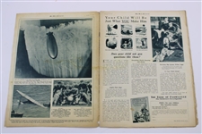 1931 Mid-Week Pictorial with Helen Hicks & Trophies on Cover - Complete