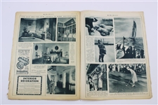 1931 Mid-Week Pictorial with Helen Hicks & Trophies on Cover - Complete