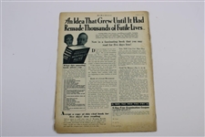 1931 Mid-Week Pictorial with Helen Hicks & Trophies on Cover - Complete