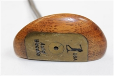 Classic Augusta National Golf Club 'Auld Woodie USA' Mallet Putter