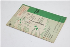 1964 Masters Tournament Spectator Guide - Arnold Palmer Winner