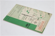 1964 Masters Tournament Spectator Guide - Arnold Palmer Winner