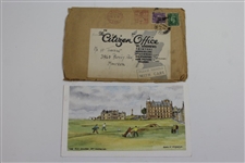 'How to Play the Old Course', 'Home of Golf', 'Golfing' Brochures with St. Andrews Card/Envelope