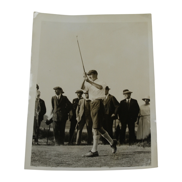Boys & Girls Championship at Walton Heath Donald Nathieson Driving Daily Mirror Press Photo - Victor Forbin Collection