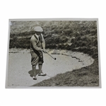 Tom Kerrigan Bunkered Before "Dinty Den" 14th Green at Gleneagles Tournament Sport & General Press Photo - Victor Forbin Collection