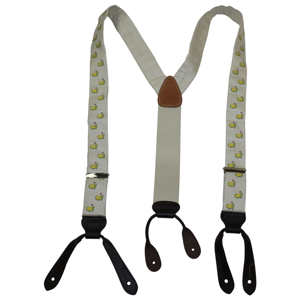 Masters Tournament Yellow Logo Tan Trafalgar Suspenders