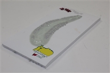 2002 Masters Tournament 'Hole #2 - Pink Dogwood Par 5 - 575yds' Notepad