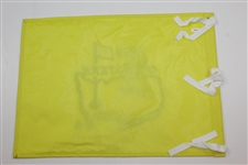 Gary Player Signed 1999 Masters Embroidered Flag with Years Won JSA ALOA