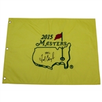 Fred Couples Signed 2015 Masters Embroidered Flag with 1992 JSA ALOA
