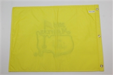 Fred Couples Signed 2015 Masters Embroidered Flag with '1992' JSA ALOA