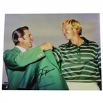 Jack Nicklaus Signed Photo 1975 Masters Winner with Letter - JSA ALOA
