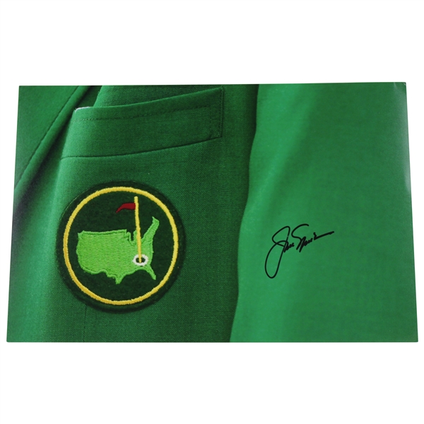 Jack Nicklaus Signed Photo Masters Green Jacket with Letter - JSA ALOA