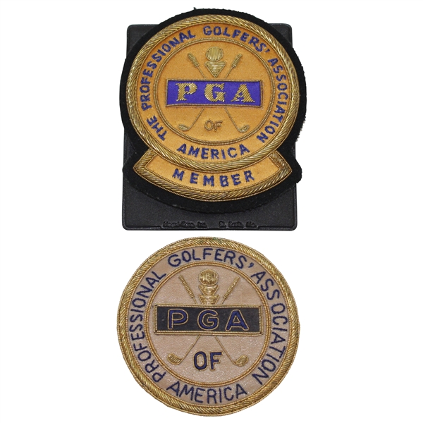 Jack Sargents Professional Golfers Assoc. of America Member & Seal Crests