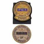 Jack Sargents Professional Golfers Assoc. of America Member & Seal Crests