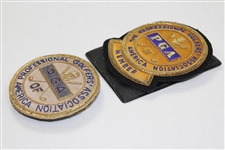 Jack Sargent's Professional Golfer's Assoc. of America Member & Seal Crests