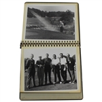 Binder of Original 1963 Ryder Cup at East Lake CC Photos -Sargent Family Collection